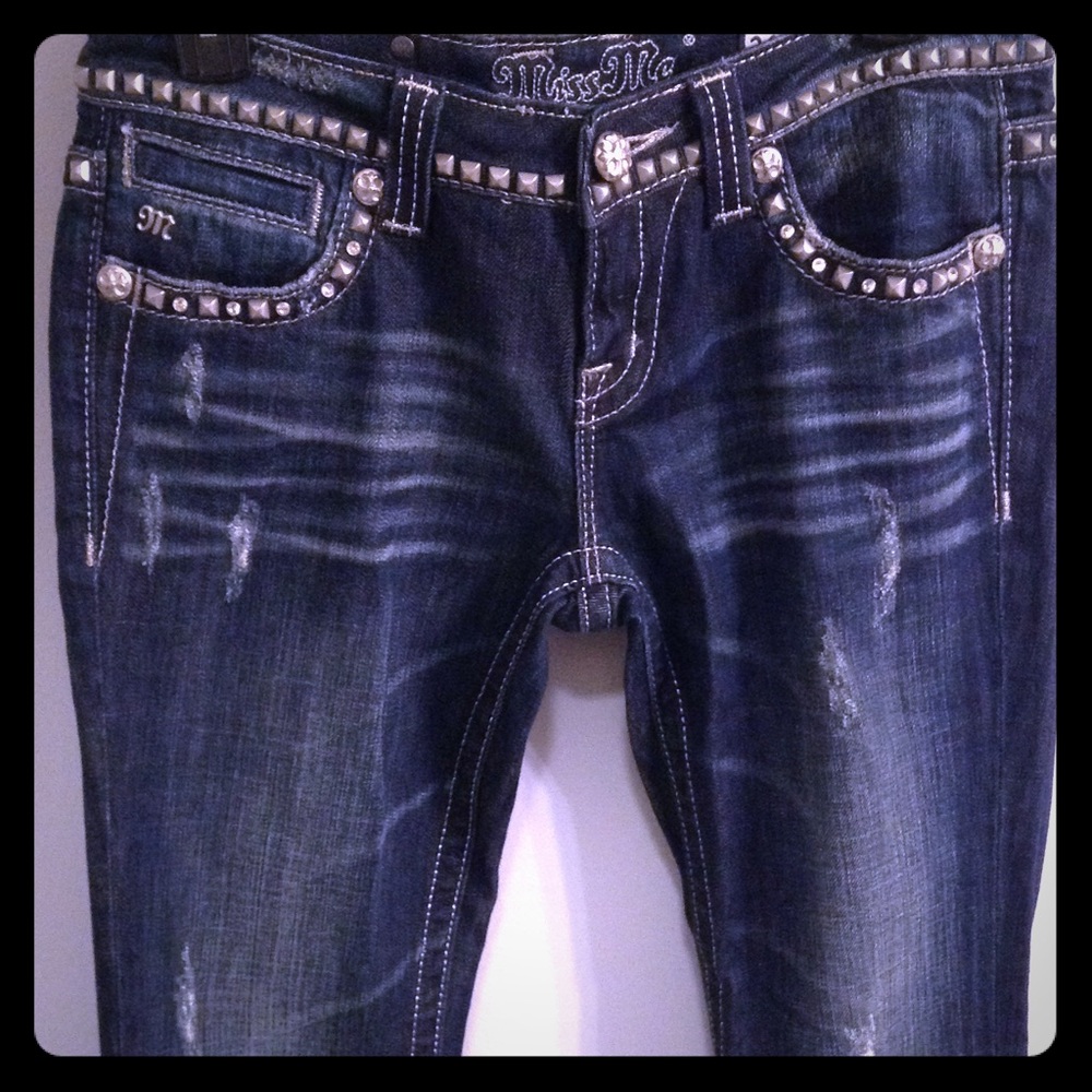 Miss Me studded jeans 26/33
